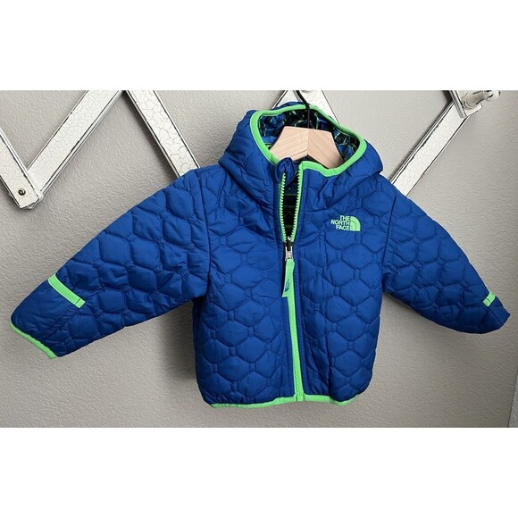 The North Face Other - The North Face Infant Baby 6-12M Reversible Perrito Hooded Jacket - Blue